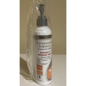 Veterinary Formula Clinical Care ANTISEPTIC & ANTIFUNGAL SPRAY DOGS & CATS 8oz